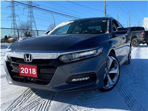 2018 Honda Accord Sedan Touring 2.0 TURBO 2,0L, INTÉRIEUR DE CUIR NAVIGATI
